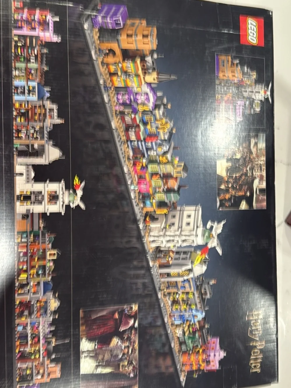 Lego Diagon Alley Wizarding Shops Building Set for Adults